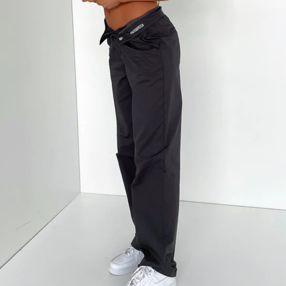 THATSSOFETCH charcoal pants